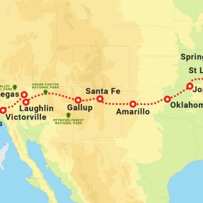 USA/EagleRider/Route66/map
