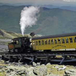 Mount Washington Cog Railway c White Mountains New Hampshire