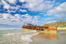 Australien/Fraser Island_Shipwreck